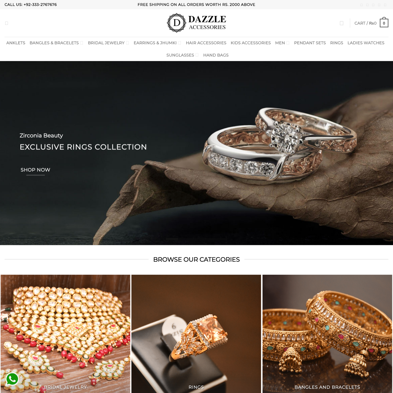 Dazzle: Online Artificial Jewelry